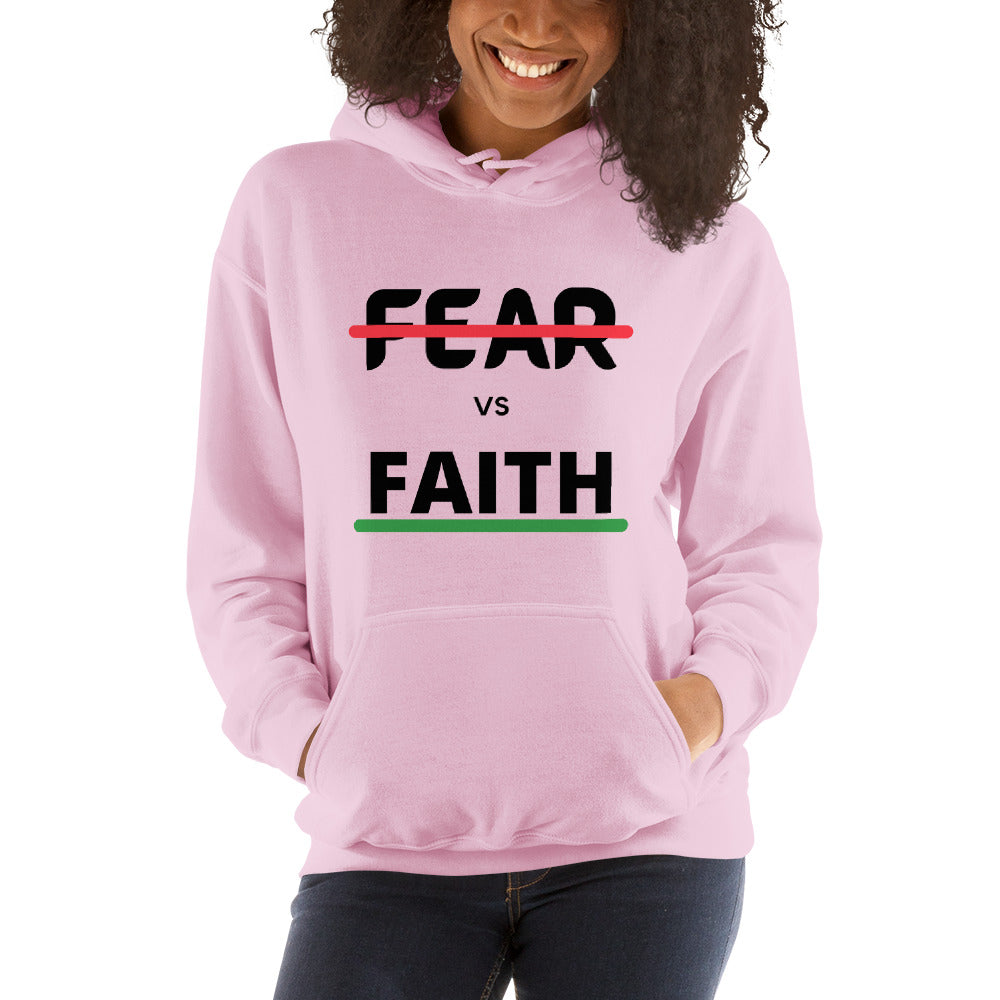 Faith Lane Unisex Hoodie - Fear vs Faith