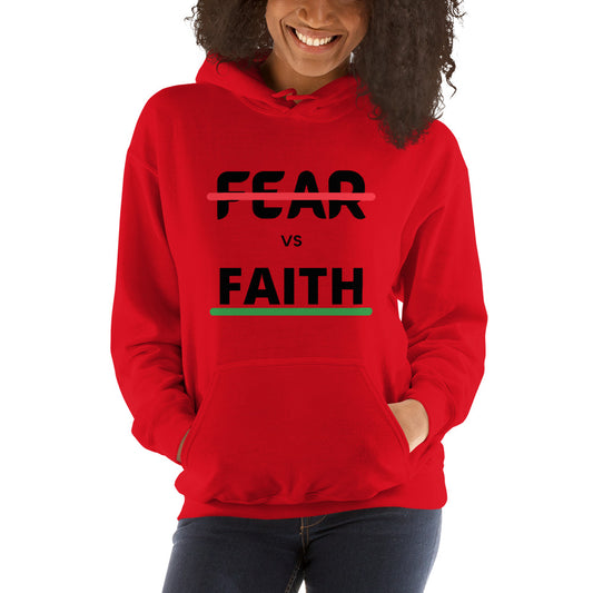 Faith Lane Unisex Hoodie - Fear vs Faith