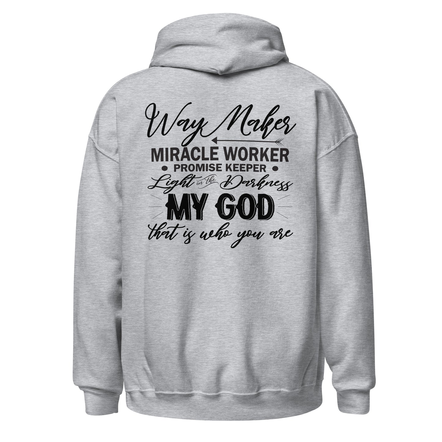 Faith Lane unisex hoodie - Way maker