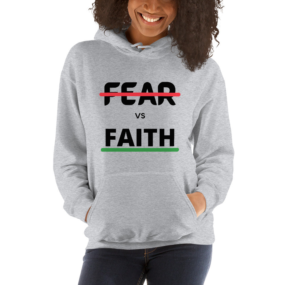 Faith Lane Unisex Hoodie - Fear vs Faith