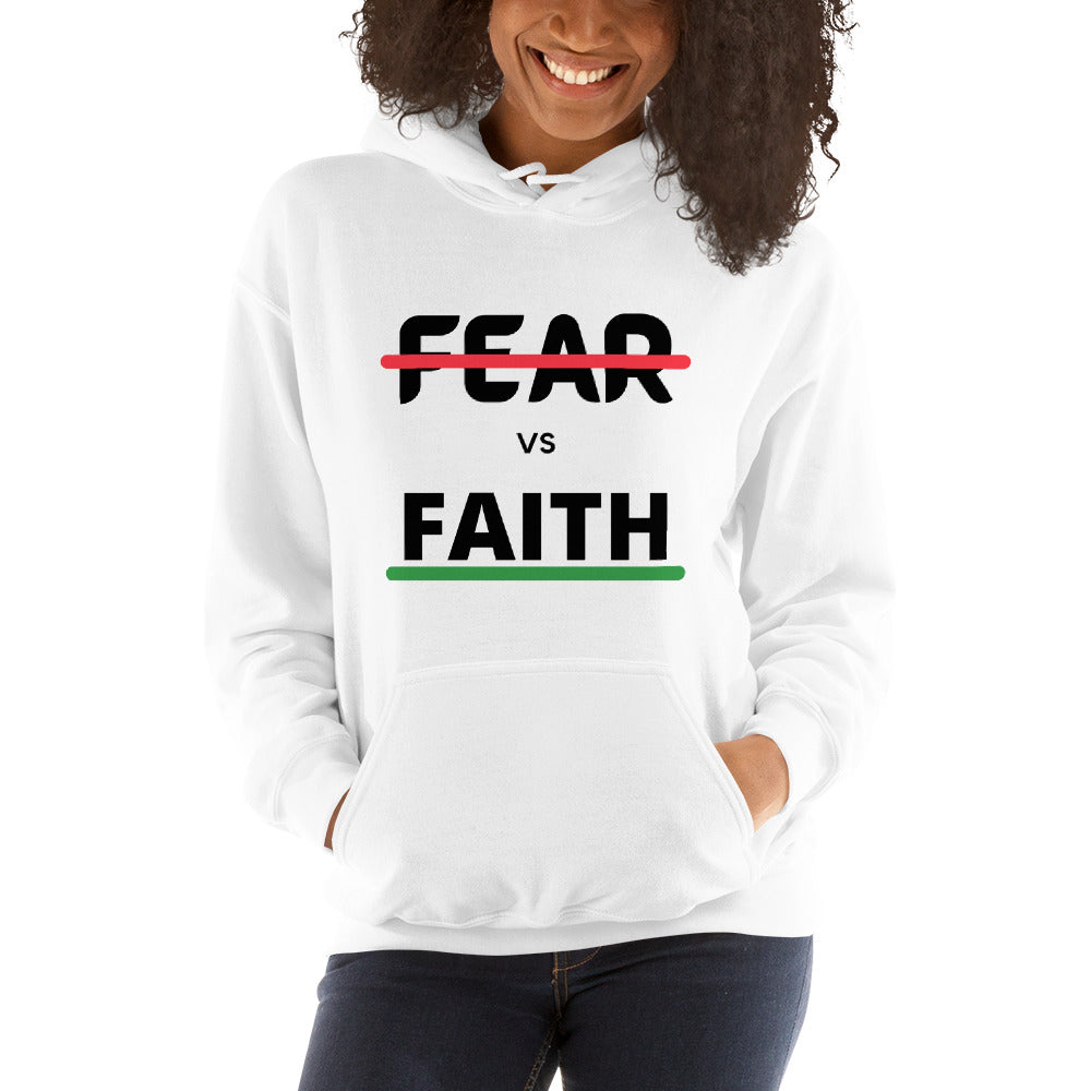 Faith Lane Unisex Hoodie - Fear vs Faith