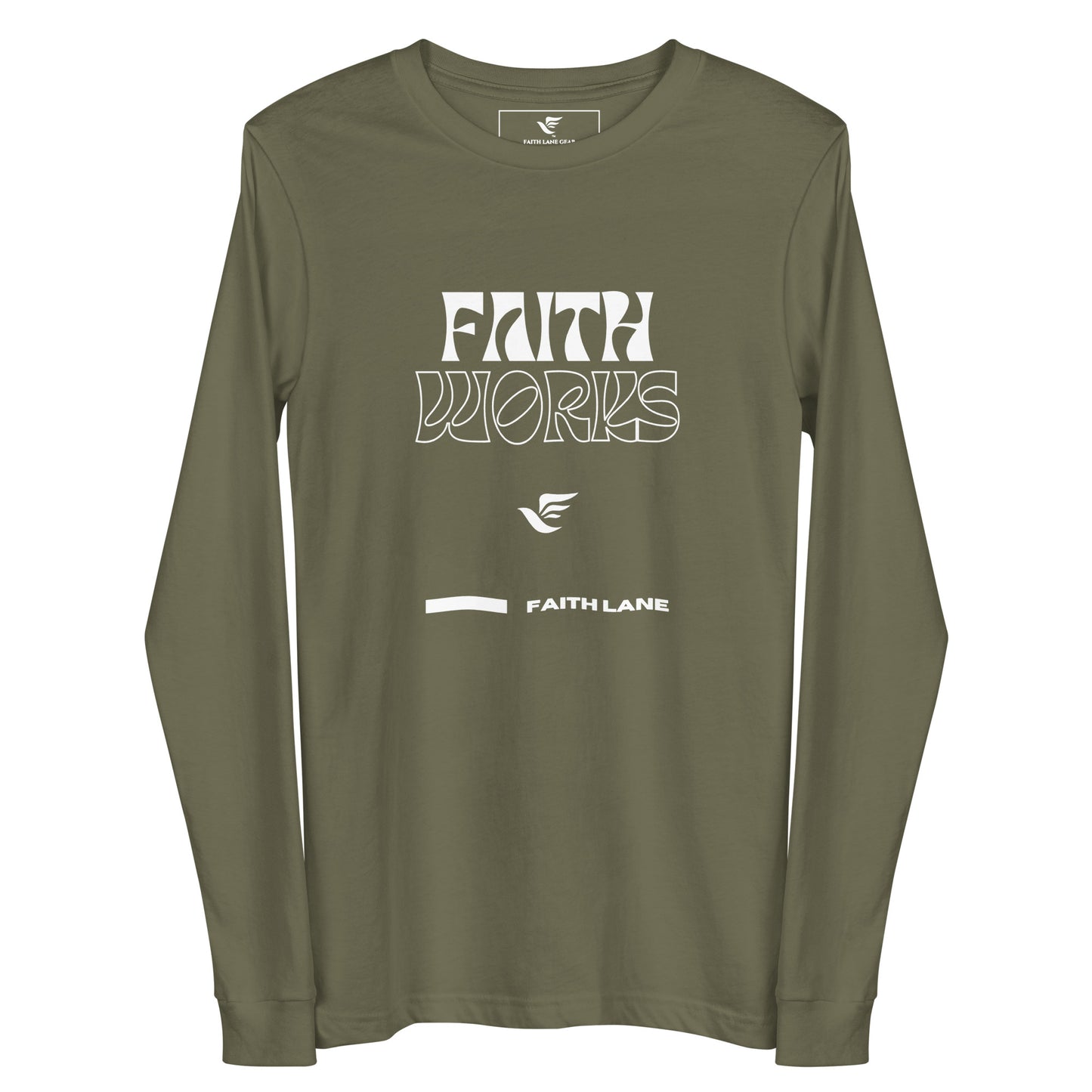 Faith Lane Gear unisex long sleeve tee - Faith works