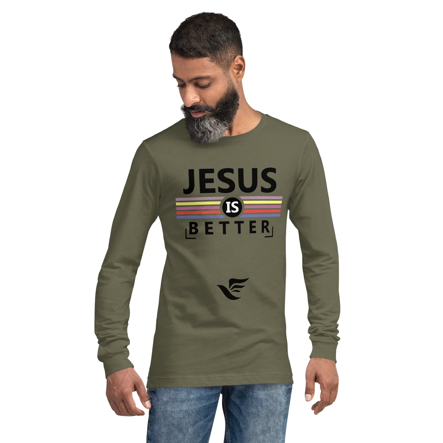 Faith Lane Gear unisex long sleeve t-shirt - Jesus is better