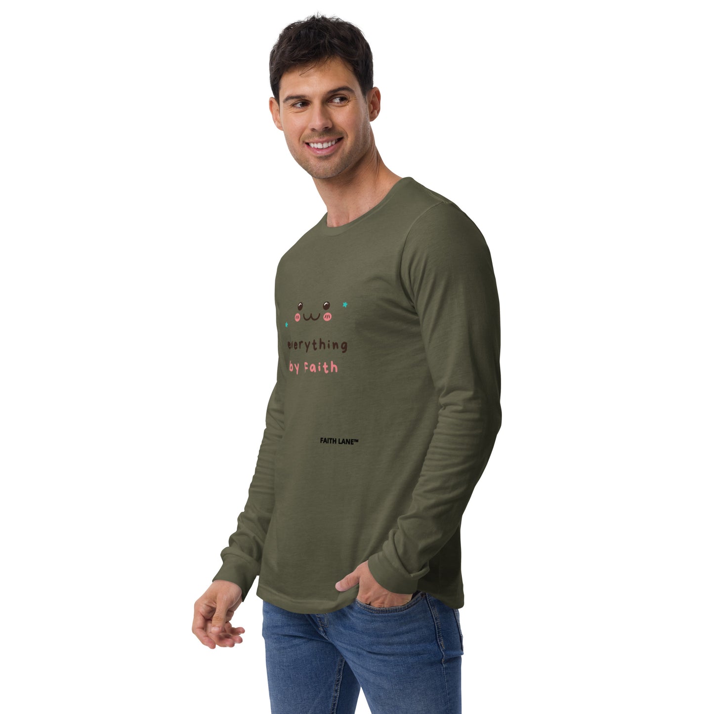 Faith Lane Gear unisex long sleeve tee - Everything by faith