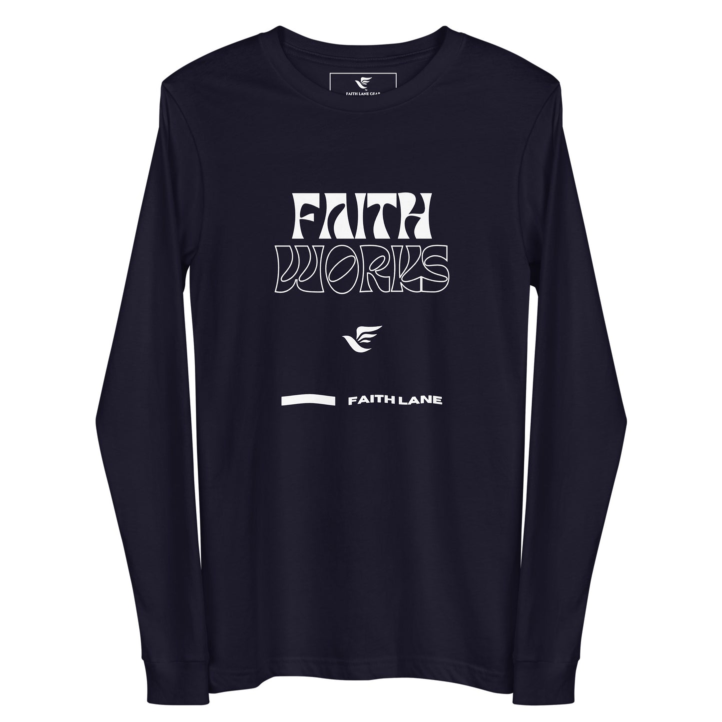 Faith Lane Gear unisex long sleeve tee - Faith works