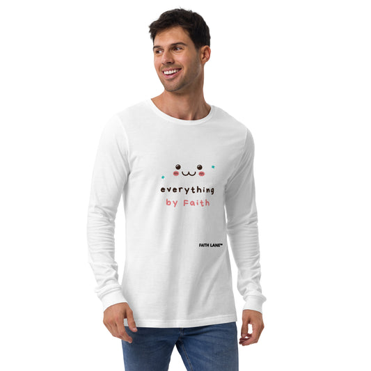 Faith Lane Gear unisex long sleeve tee - Everything by faith