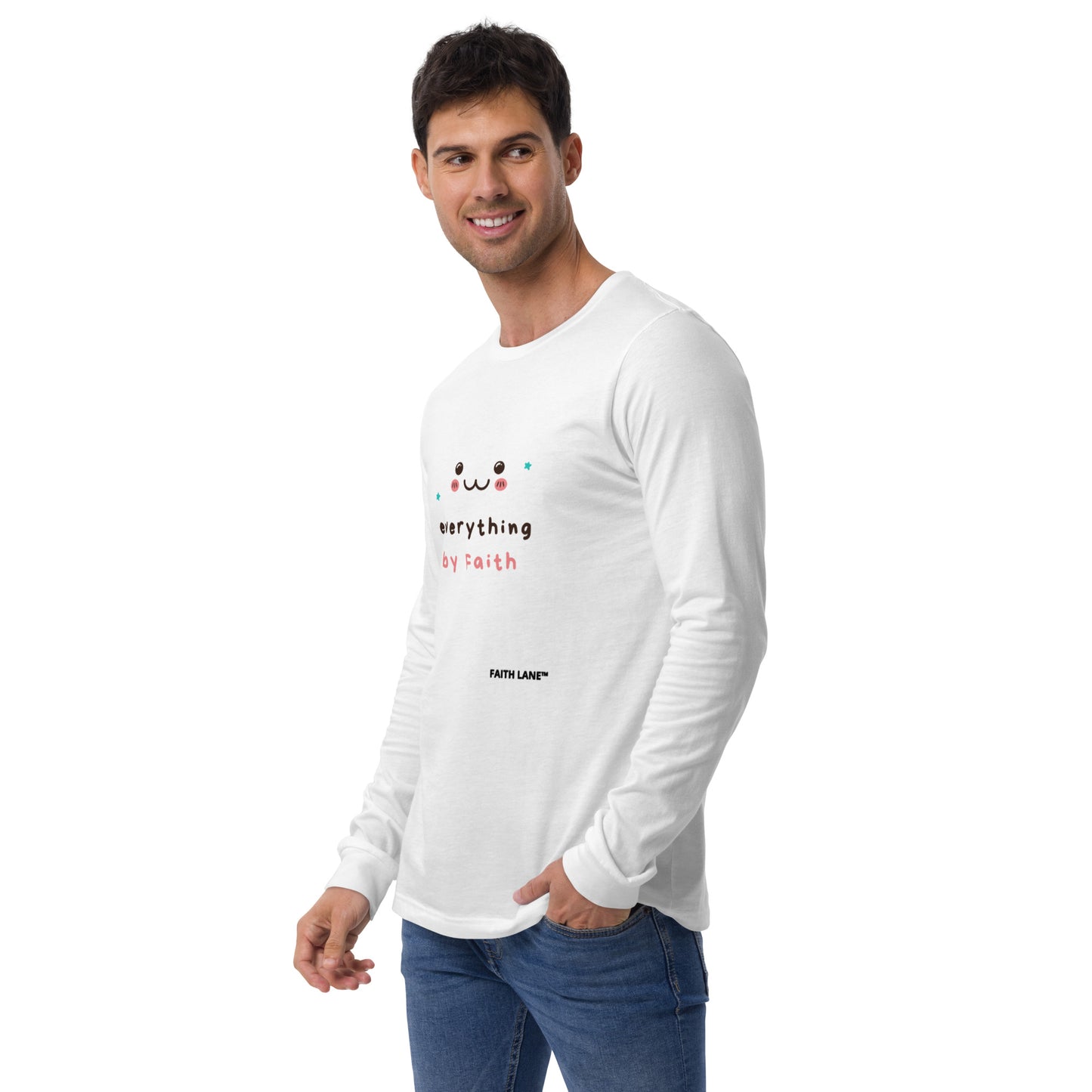 Faith Lane Gear unisex long sleeve tee - Everything by faith