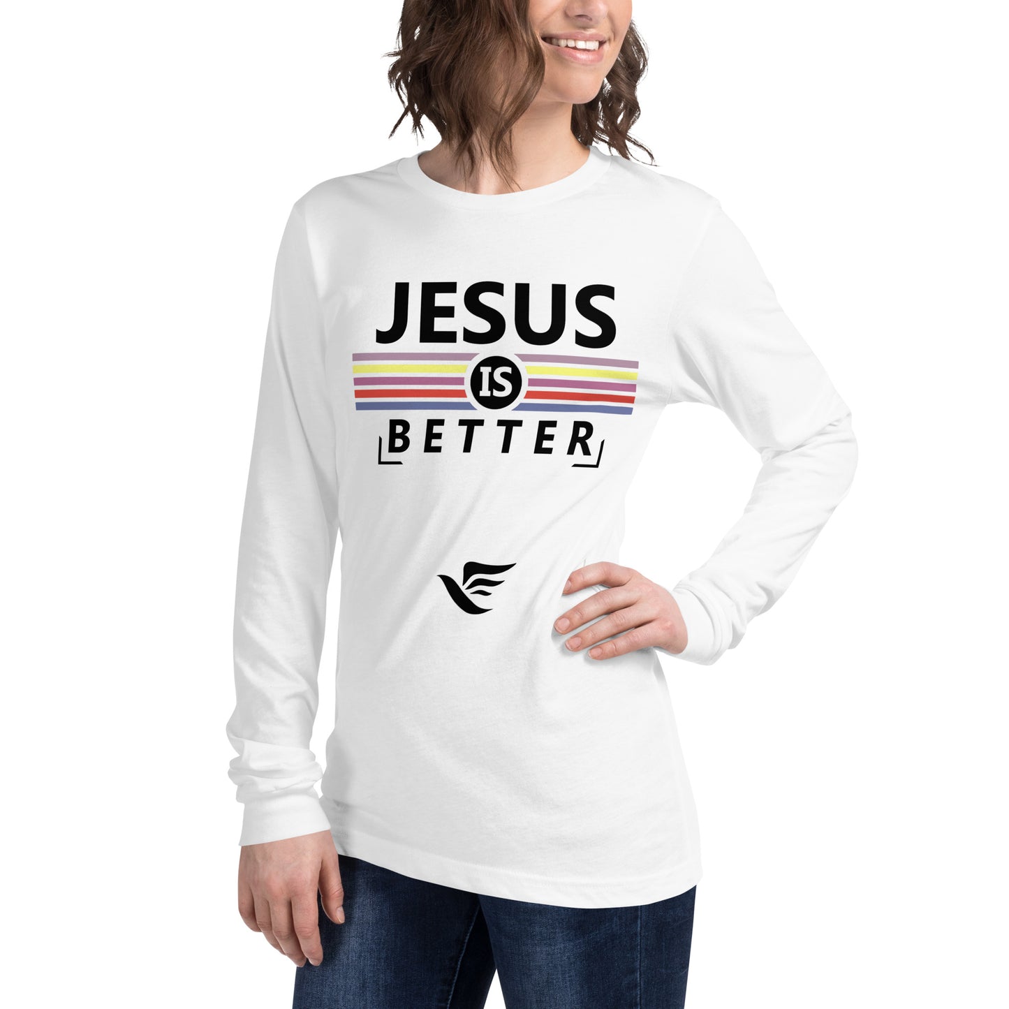 Faith Lane Gear unisex long sleeve t-shirt - Jesus is better