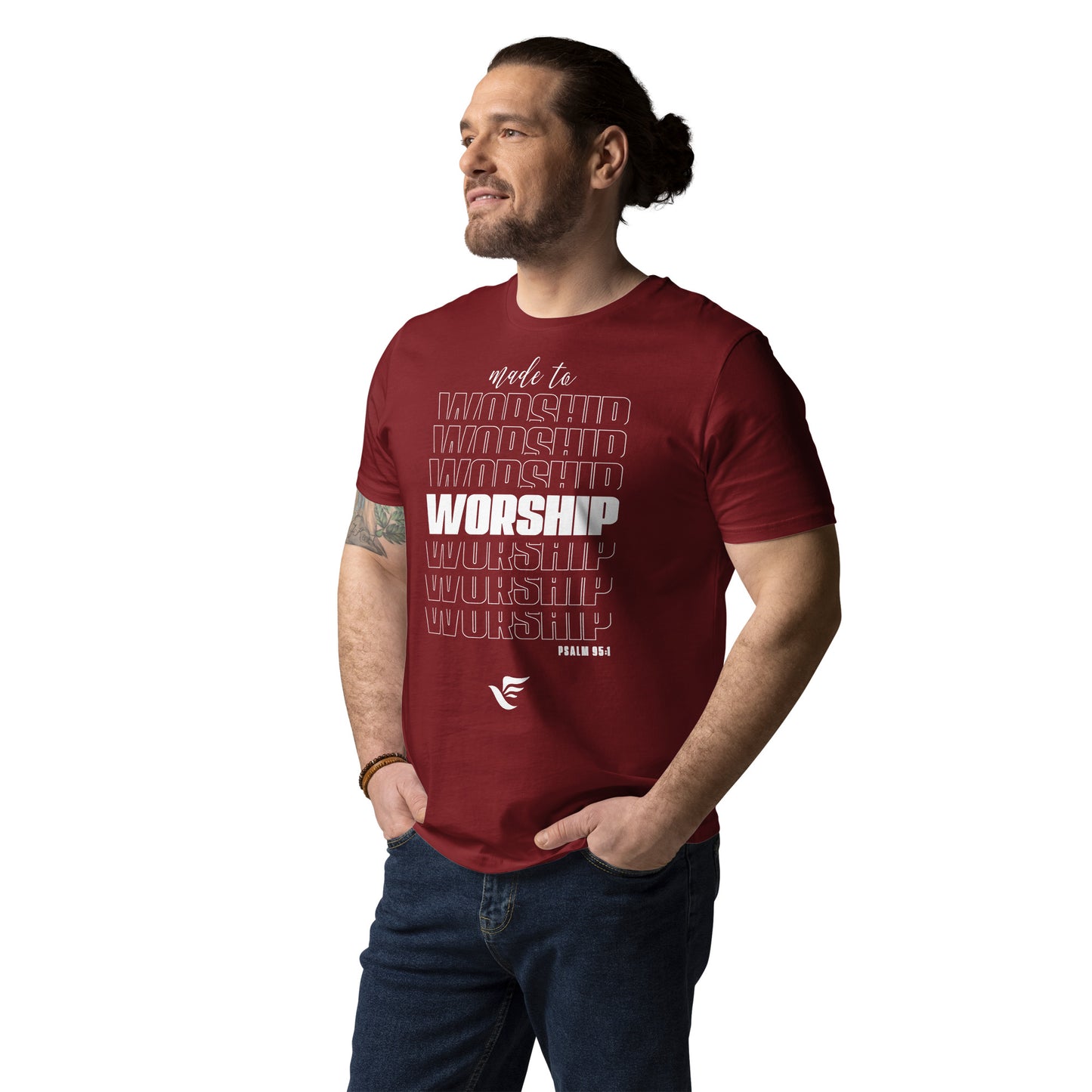 Faith Lane Gear unisex organic cotton t-shirt - Made to worship