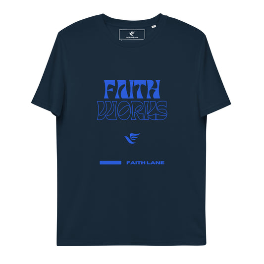 Faith Lane Gear unisex short-sleeve organic cotton t-shirt - Faith works