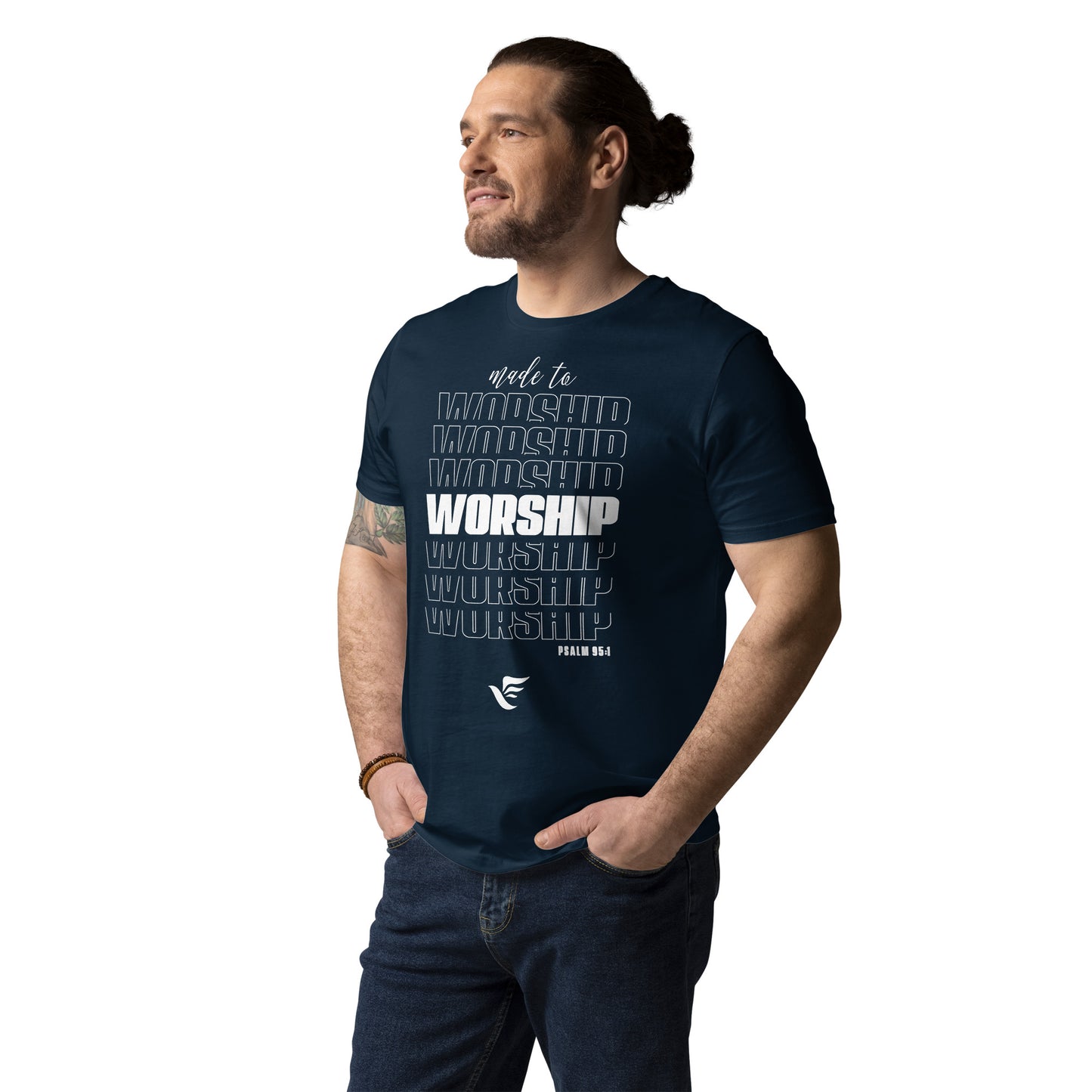 Faith Lane Gear unisex organic cotton t-shirt - Made to worship