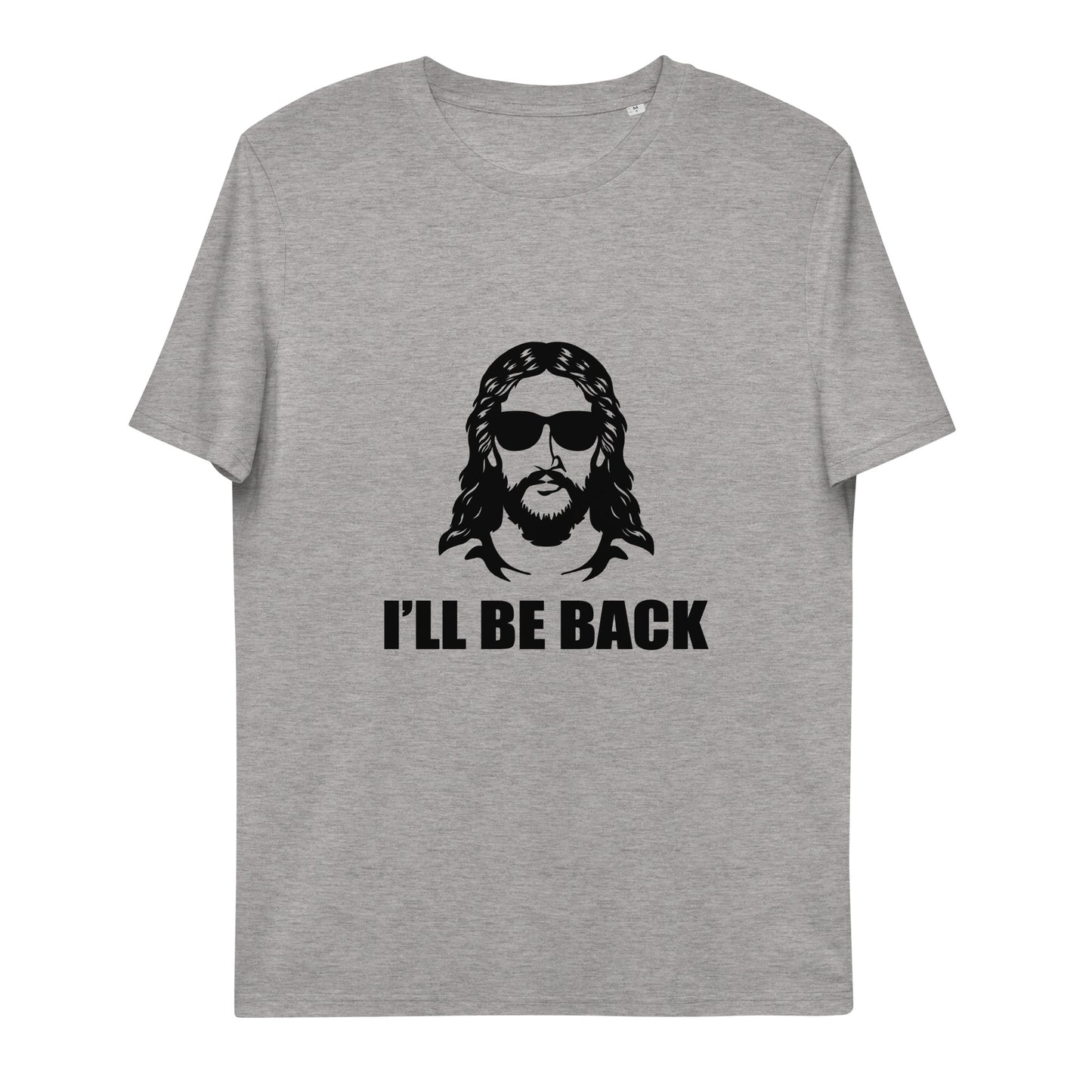 Faith Lane Gear unisex organic cotton short-sleeve t-shirt - I'll be back