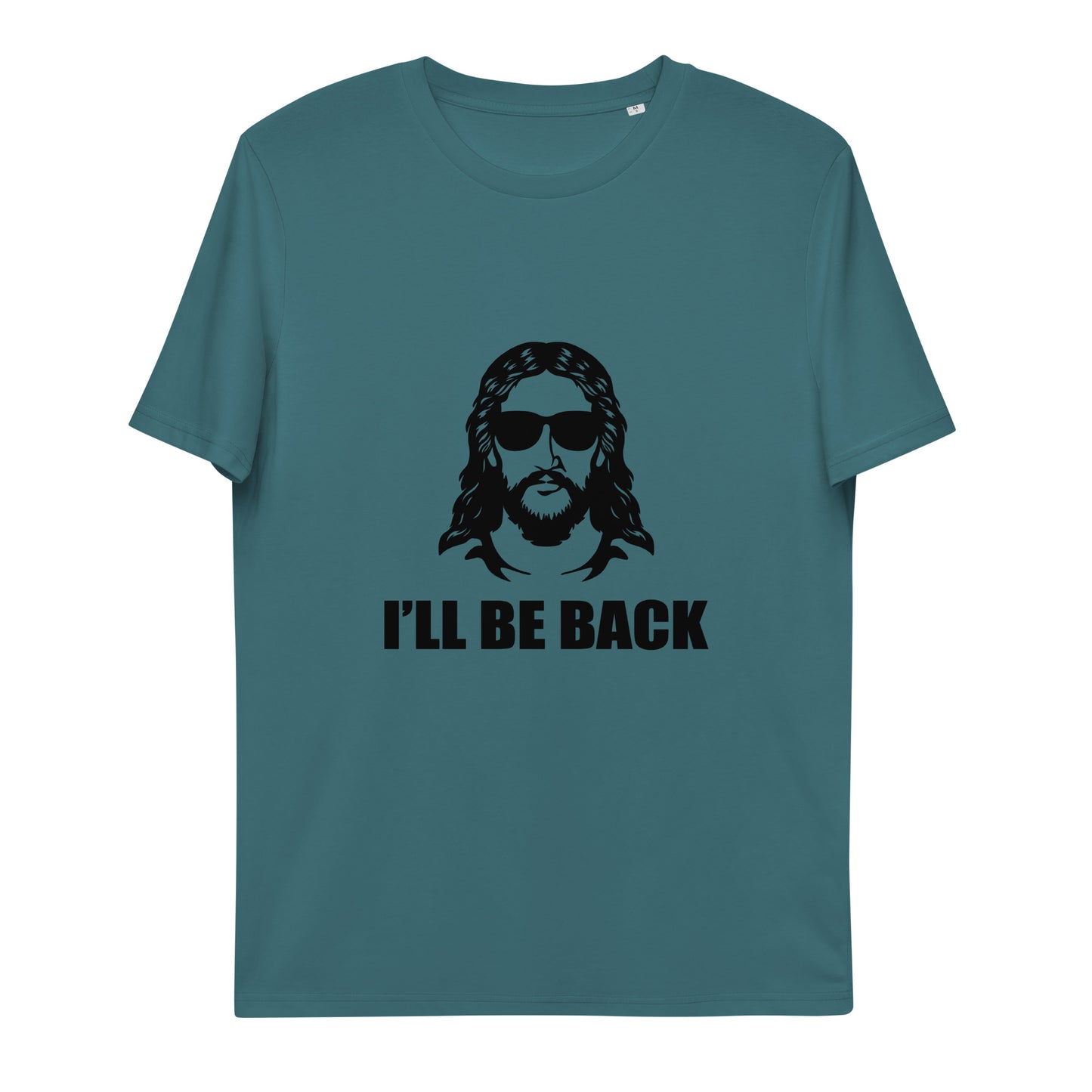 Faith Lane Gear unisex organic cotton short-sleeve t-shirt - I'll be back