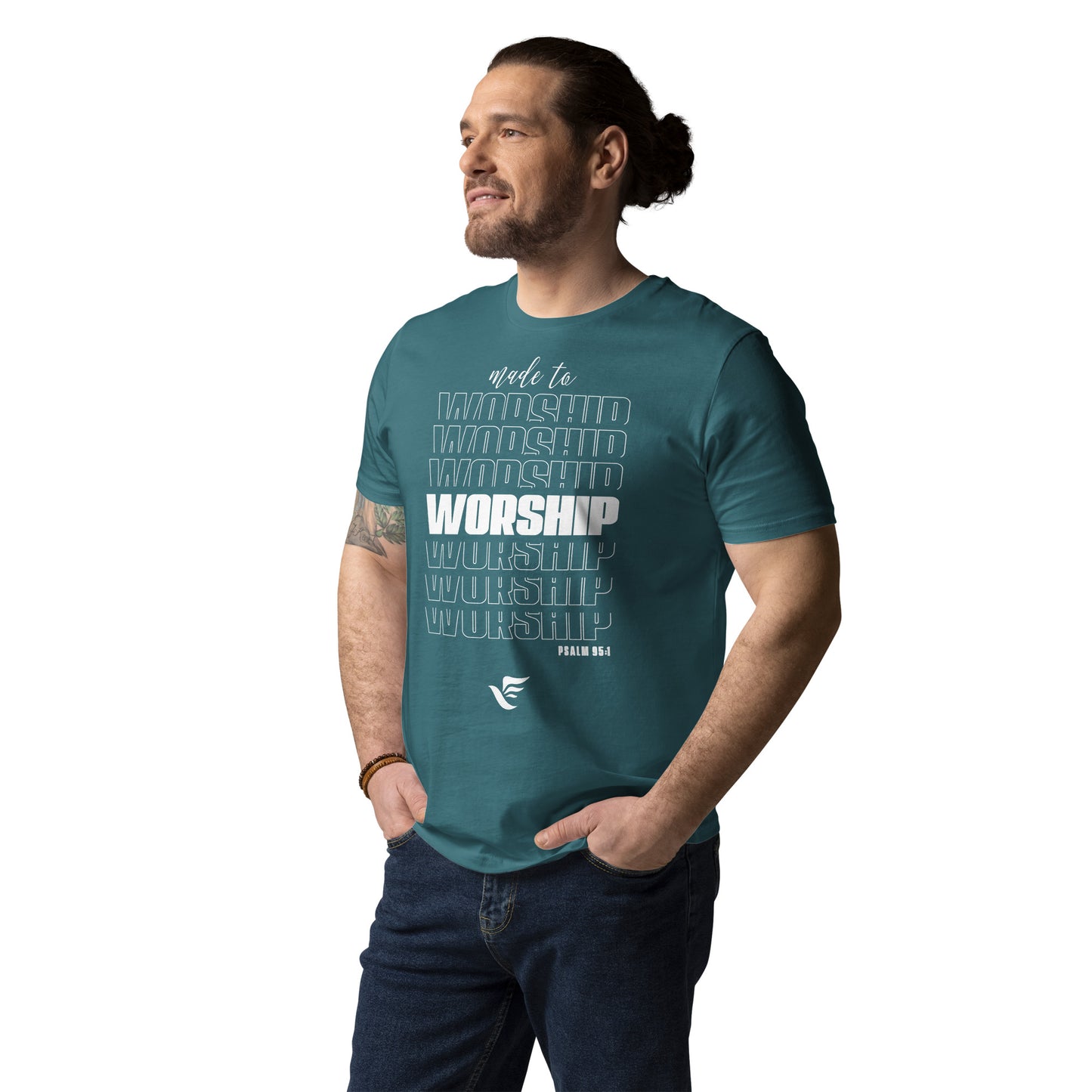 Faith Lane Gear unisex organic cotton t-shirt - Made to worship