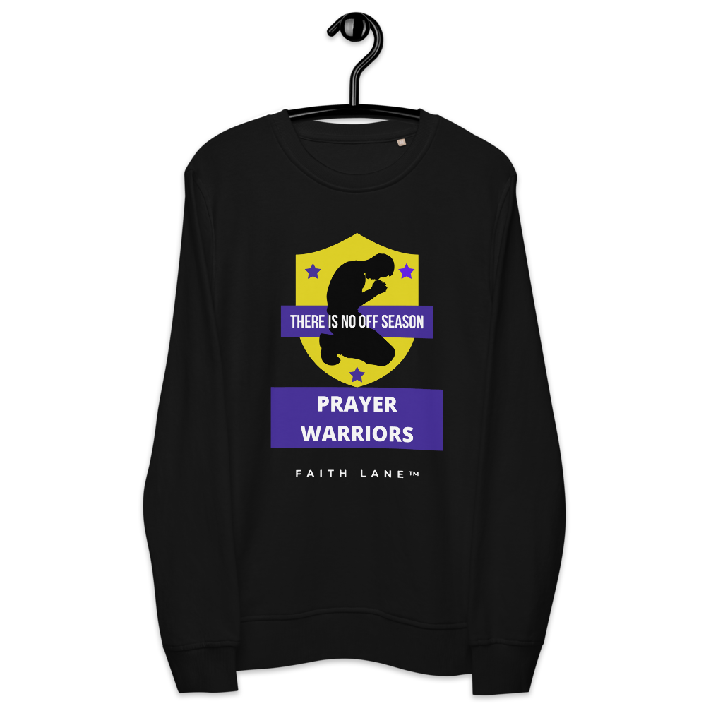 Faith Lane Unisex Organic Sweatshirt - Prayer Warriors