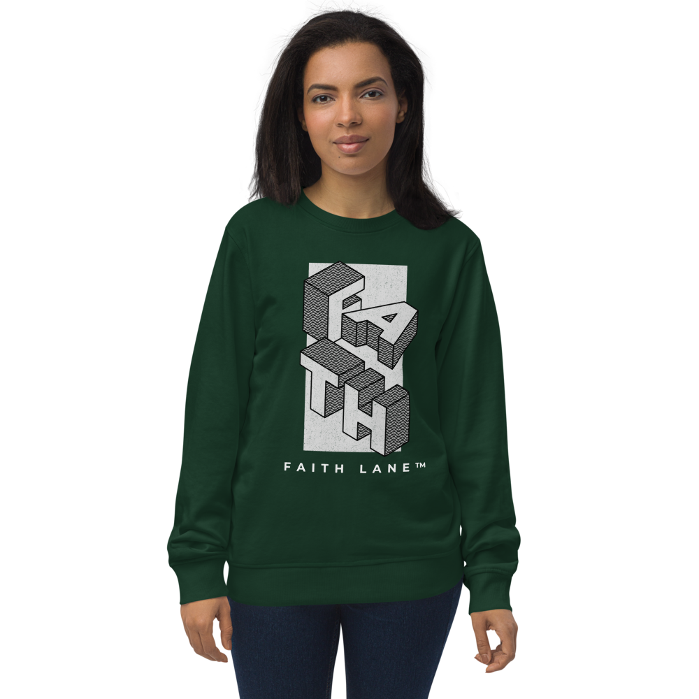 Faith Lane Unisex Organic Sweatshirt - Faith