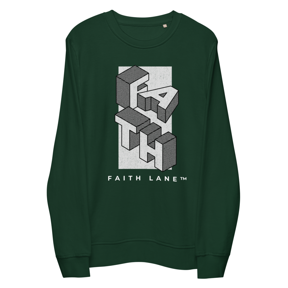 Faith Lane Unisex Organic Sweatshirt - Faith