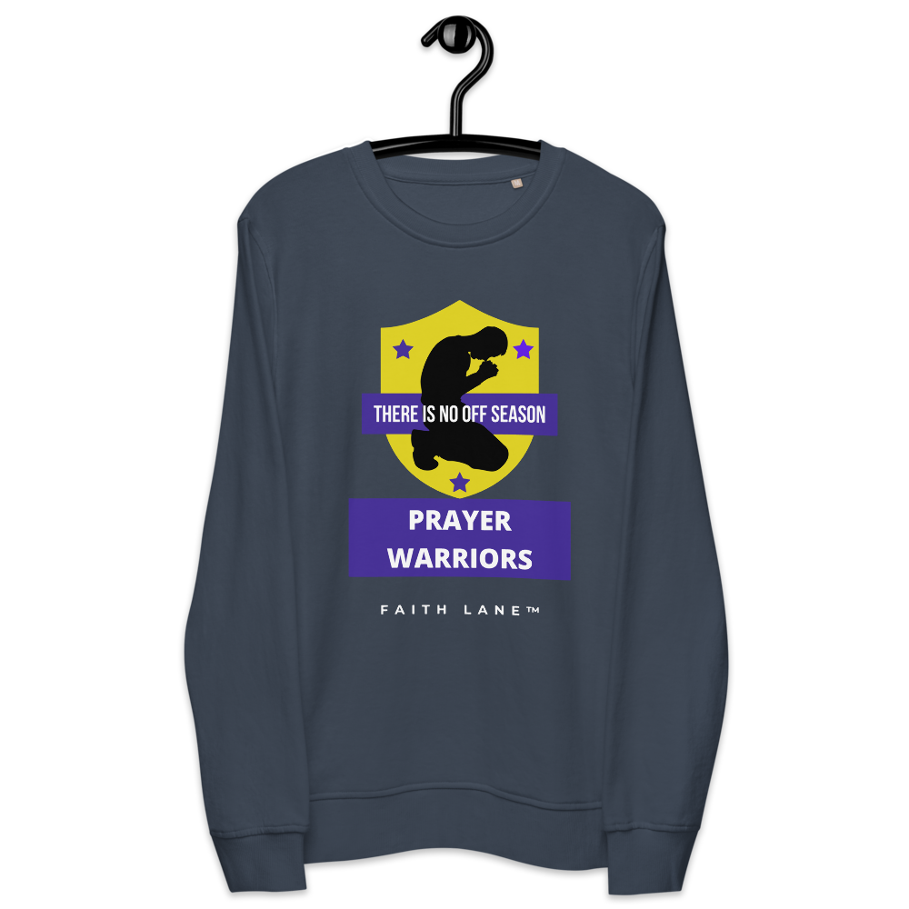 Faith Lane Unisex Organic Sweatshirt - Prayer Warriors