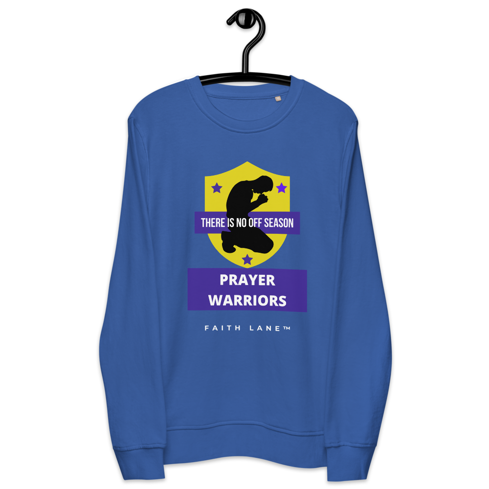 Faith Lane Unisex Organic Sweatshirt - Prayer Warriors