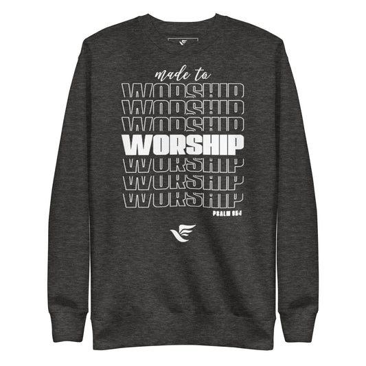 Faith Lane Gear unisex Premium Sweatshirt - Made to worship