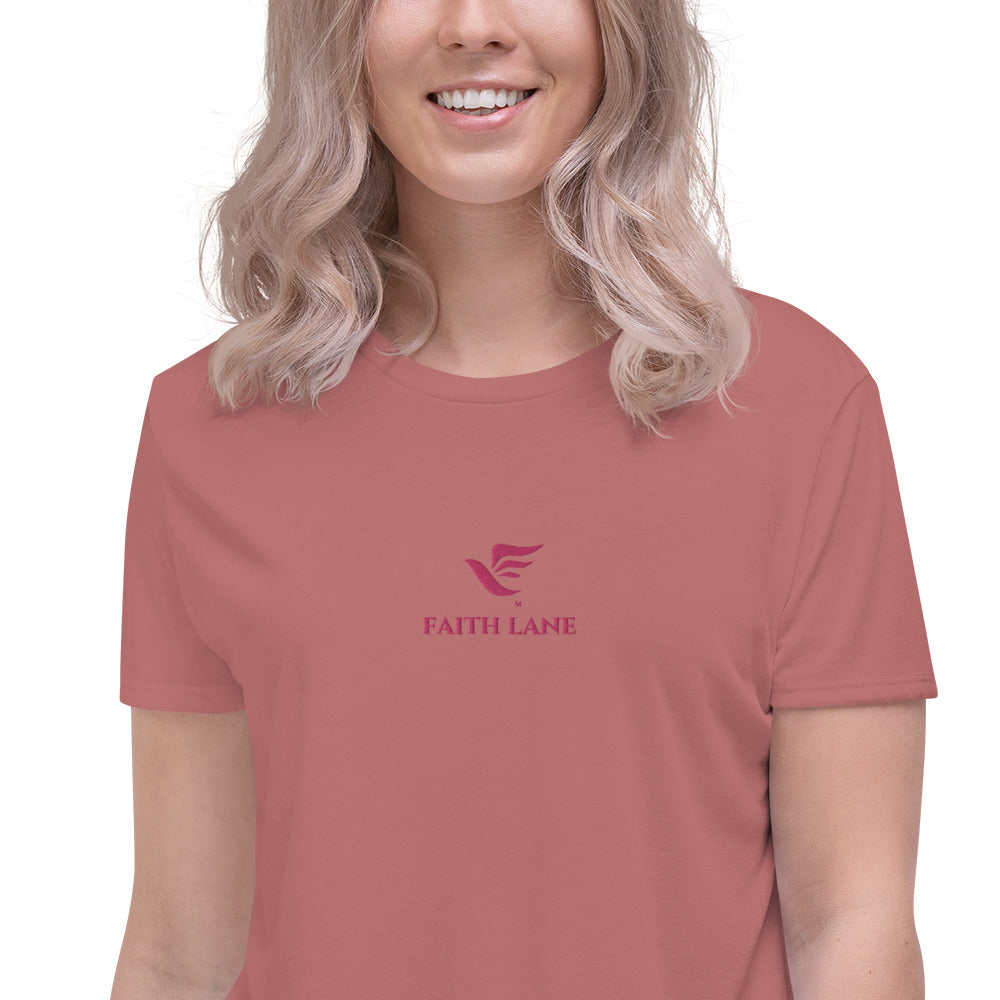 Faith Lane Women's Crop T-shirt