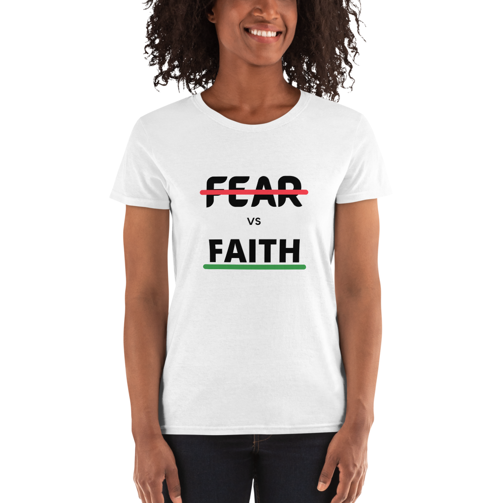 Faith Lane Women's T-shirt - Fear vs Faith